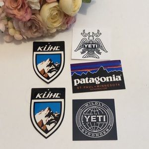 Yeti Sticker Kuhl Stickers Patagonia Sticker Water Bottle Stickers Vintage